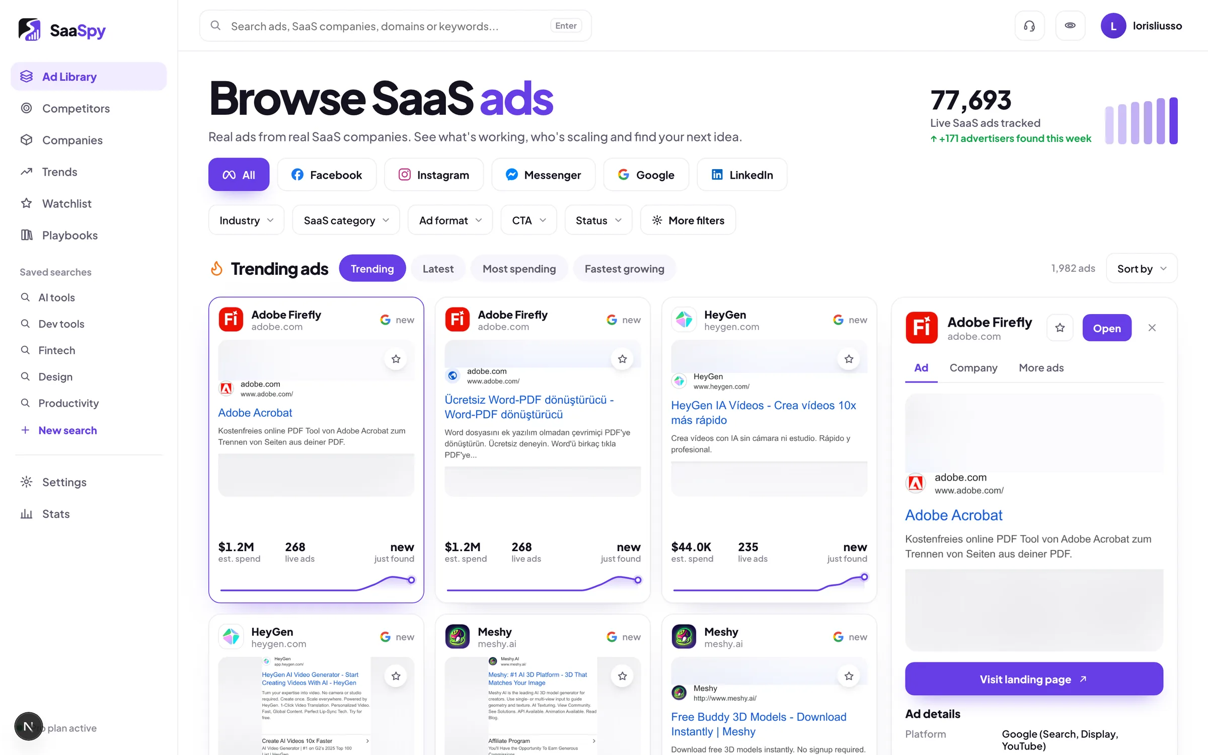 Every SaaS ad that works